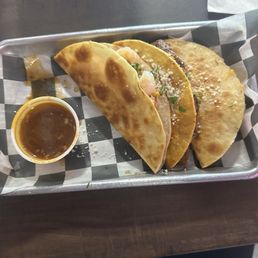Shrimp Taco, Birria Taco, Chicken Taco Shrimp Taco, Birria Taco, Chicken Taco