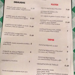 Primera página de la carta