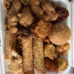 Asian Star China Buffet - To-go buffet is amazing! I'll definitely be back.