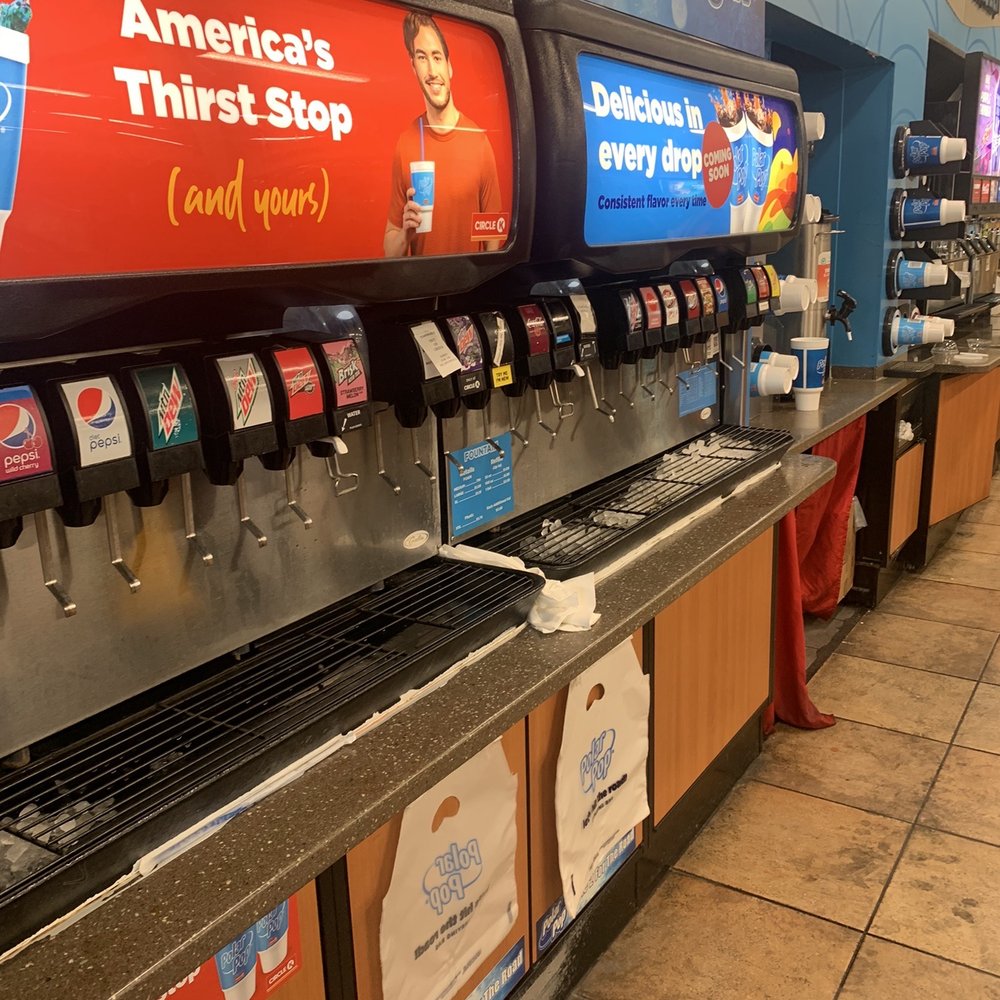 Circle K - a row of soda dispensers - Convenience Stores Near Me - Henderson, Nevada