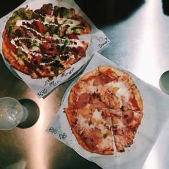 Smack Pie Pizza - The Hawaiian and a build-your-own with pretty much everything on it - Pizza Near Me - Lodi, California Smack Pie Pizza - The Hawaiian and a build-your-own with pretty much everything on it - Pizza Near Me - Lodi, California