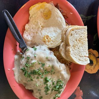 Violet Rooster  - Grandma Evelyn's Country Fried Steak - Breakfast & Brunch Near Me - Chino Hills, California