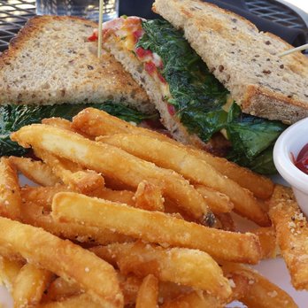 Cave Restaurant - Gourmet grilled cheese with garlic fries - Venues & Event Spaces Near Me - Temecula, California