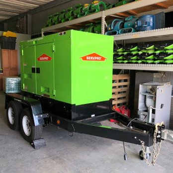 SERVPRO of West Brevard - SERVPRO generator to power drying equipment in homes that have lost power. - Damage Restoration Near Me - Melbourne, Florida