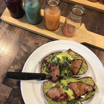 Garden Table - Broad Ripple - Garden Benny with ham and juice flight! - Juice Bars & Smoothies Near Me - Indianapolis, Indiana Garden Table - Broad Ripple - Garden Benny with ham and juice flight! - Juice Bars & Smoothies Near Me - Indianapolis, Indiana