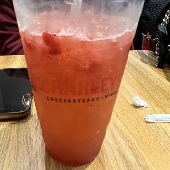 Charleys Cheesesteaks - Strawberry lemonade - Cheesesteaks Near Me - Sterling Heights, Michigan