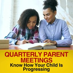 We let you know how your child is progressing.