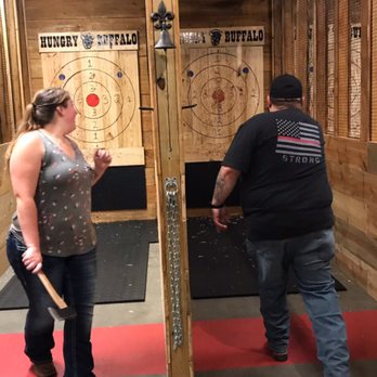 Hungry Buffalo's Bury the Axe - Couple competitions - Axe Throwing Near Me - Logan, Ohio Hungry Buffalo's Bury the Axe - Couple competitions - Axe Throwing Near Me - Logan, Ohio