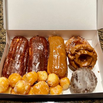 M J Donuts - 6 donuts + customary holes, can't wait! - Donuts Near Me - Pineville, North Carolina M J Donuts - 6 donuts + customary holes, can't wait! - Donuts Near Me - Pineville, North Carolina