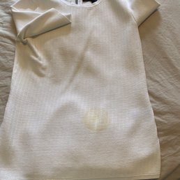 I had a small stain on this shirt and they bleach the living hell out of it leaving a huge unfixable mark