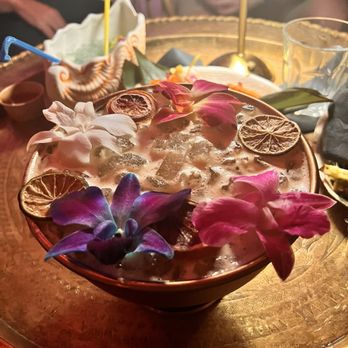 ShipWreck - One of the shared drinks! - Tiki Bars Near Me - Fort Worth, Texas