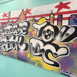 Blick Art Materials - Mural inside