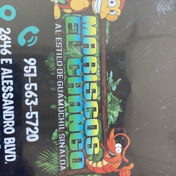 Mariscos El Chango - Menu - Seafood Near Me - Riverside, California