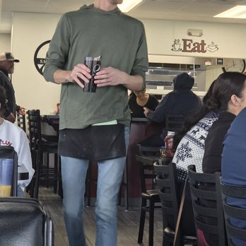 Sam's Cafe - One of our server, affectionately referred to as "Flaco" by his fellow servers. I can't imagine why... - Breakfast & Brunch Near Me - Ceres, California