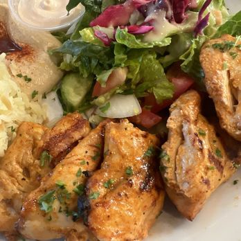 Mediterranean Kitchen - CHICKEN SOUVLAKI PLATE - Mediterranean Near Me - Burlingame, California Mediterranean Kitchen - CHICKEN SOUVLAKI PLATE - Mediterranean Near Me - Burlingame, California