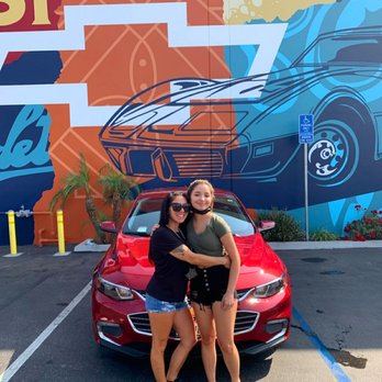 Tom Bell Chevrolet - My daughter and I infront of the new ride - Car Dealers Near Me - Redlands, California Tom Bell Chevrolet - My daughter and I infront of the new ride - Car Dealers Near Me - Redlands, California