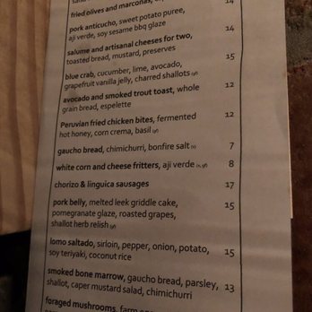 Lechon - Dinner Menu - Tapas Bars Near Me - Portland, Oregon
