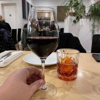 Calafuria - Red wine and a cocktail - Italian Near Me - Reno, Nevada
