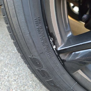 Cal Wheel Technology - Before - Wheel & Rim Repair Near Me - Belmont, California