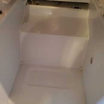 Au Revoir Cleaning - refrigerator floor, after - Office Cleaning Near Me