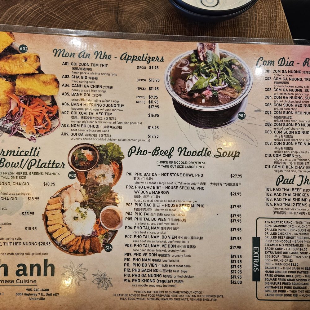 Linh Anh - Vietnamese Near Me - Unionville, Ontario