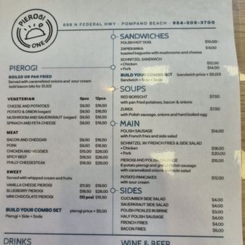 Pierogi One - Polish Near Me - Pompano Beach, Florida