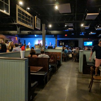 Grazing Here - The booth area - Bars Near Me - Peachtree City, Georgia