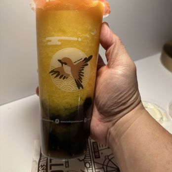 Hello Jasmine - Mango with grass jelly - Taiwanese Near Me - Chicago, Illinois