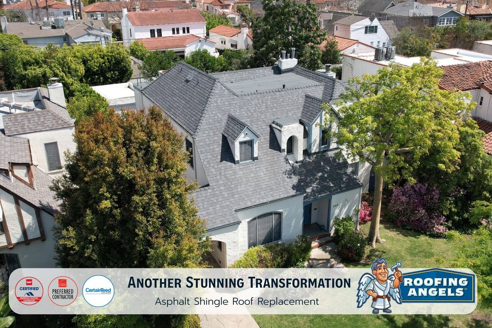 Slide of Roofing Angels