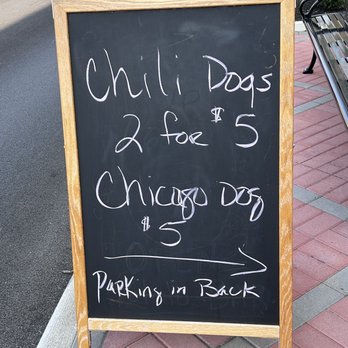 MR Hotdog - a chalkboard sign on a sidewalk - Hot Dogs Near Me - Liberty Township, Ohio MR Hotdog - a chalkboard sign on a sidewalk - Hot Dogs Near Me - Liberty Township, Ohio