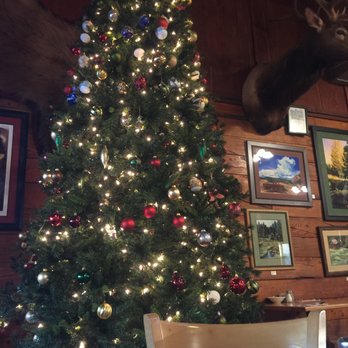 Log Cabin - Christmas tree - New Mexican Cuisine Near Me - Ruidoso, New Mexico
