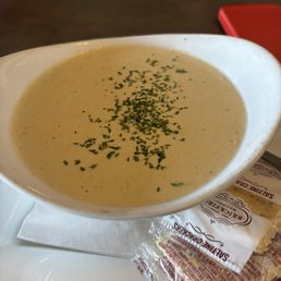 Cream of jalapeño soup