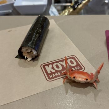 Koyo Hand Roll Bar - Blue crab roll - Sushi Bars Near Me - Houston, Texas