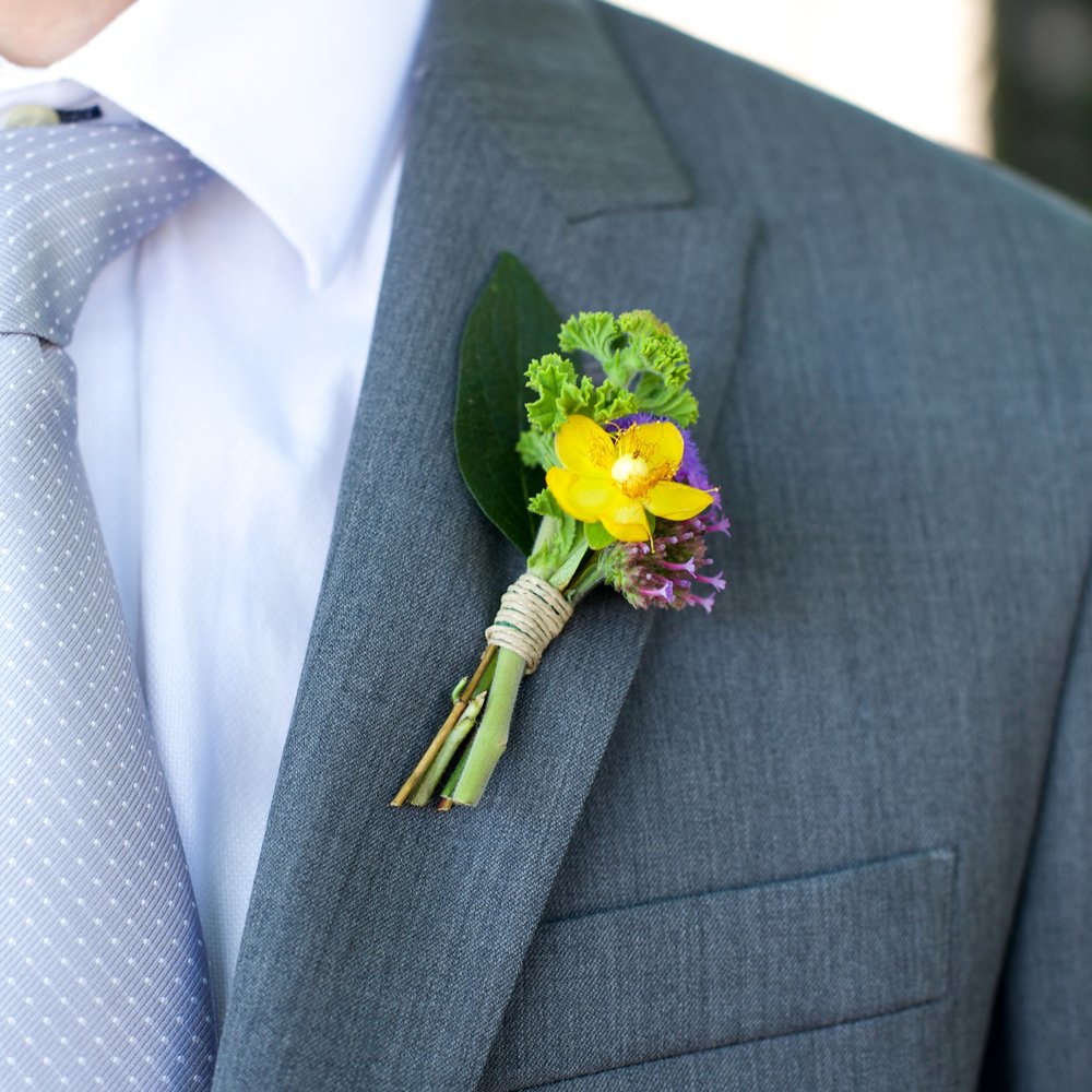 Aster B Flowers - boutonniere - Floral Designers Near Me