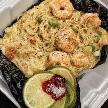The Parched Oak - Asked for something shrimp and he made me some bomb ass shrimp scampi - American Near Me - Deland, Florida The Parched Oak - Asked for something shrimp and he made me some bomb ass shrimp scampi - American Near Me - Deland, Florida