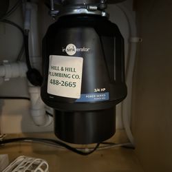 Hill & Hill Plumbing - Garbage disposal