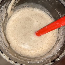Joe's Water Ice - Coffee n toffee milkshake (bit melted)