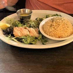 Old Channel Inn - Salmon is about the size of my thumb