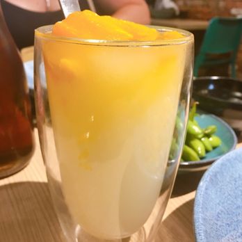 Four Four South Village - Lemon Slushie with Mango - Taiwanese Near Me - Toronto, Ontario Four Four South Village - Lemon Slushie with Mango - Taiwanese Near Me - Toronto, Ontario