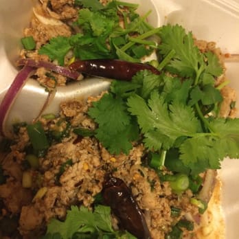 Boonma Thai - Pork lab salad - Thai Near Me - Fayetteville, North Carolina Boonma Thai - Pork lab salad - Thai Near Me - Fayetteville, North Carolina