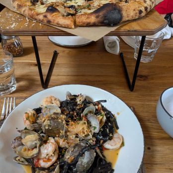 Storia Cucina - $24 squid ink pasta. - Italian Near Me - Bellingham, Washington