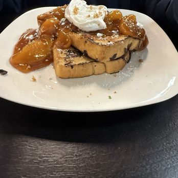 Soul Ties - Peach Cobbler French Toast - Soul Food Near Me - Davenport, Iowa Soul Ties - Peach Cobbler French Toast - Soul Food Near Me - Davenport, Iowa