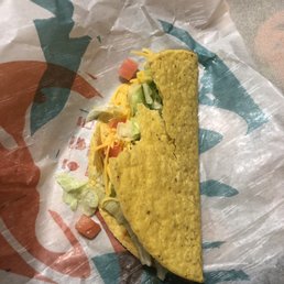 Broken taco shell used Broken taco shell used