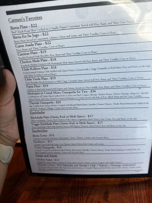 Menu photo 3 Cocina Del Carmen Vista, CA Menu photo 3 Cocina Del Carmen Vista, CA