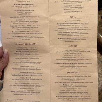 Marketplace Cafe at Nordstrom - Menu - Cafes Near Me - San Diego, California