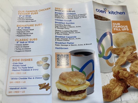 Menu photo 2 Coen Markets Oakdale, PA