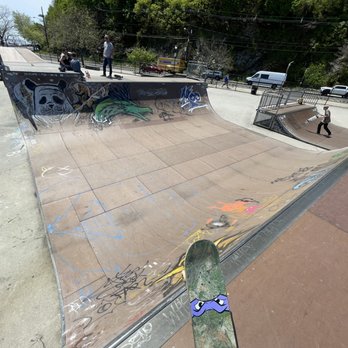 Castle Point Skate Park - 7' extension is all the air you need since it's on the uphill side anyway. - Skate Parks Near Me - Hoboken, New Jersey Castle Point Skate Park - 7' extension is all the air you need since it's on the uphill side anyway. - Skate Parks Near Me - Hoboken, New Jersey