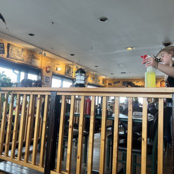 Noisy Goose Cafe - Interior view. They have booths around the bottom level with this raised level with additional tables in the center. - American Near Me - Palmer, Alaska Noisy Goose Cafe - Interior view. They have booths around the bottom level with this raised level with additional tables in the center. - American Near Me - Palmer, Alaska