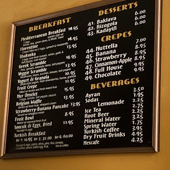 Cafe Nur - Menu - Mediterranean Near Me - Los Altos, California