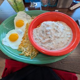 Biscuits and gravy